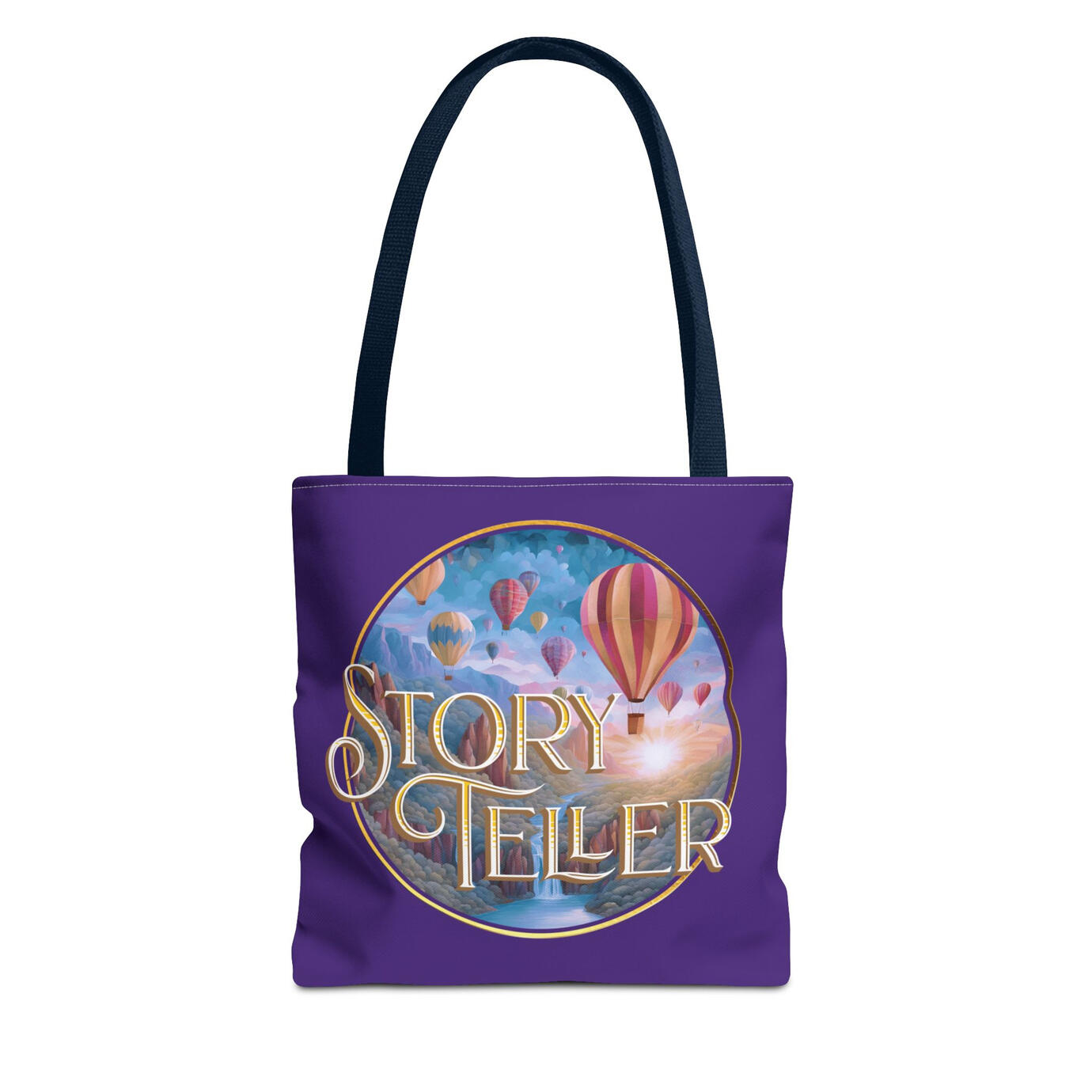 Storyteller Book Tote - Purple